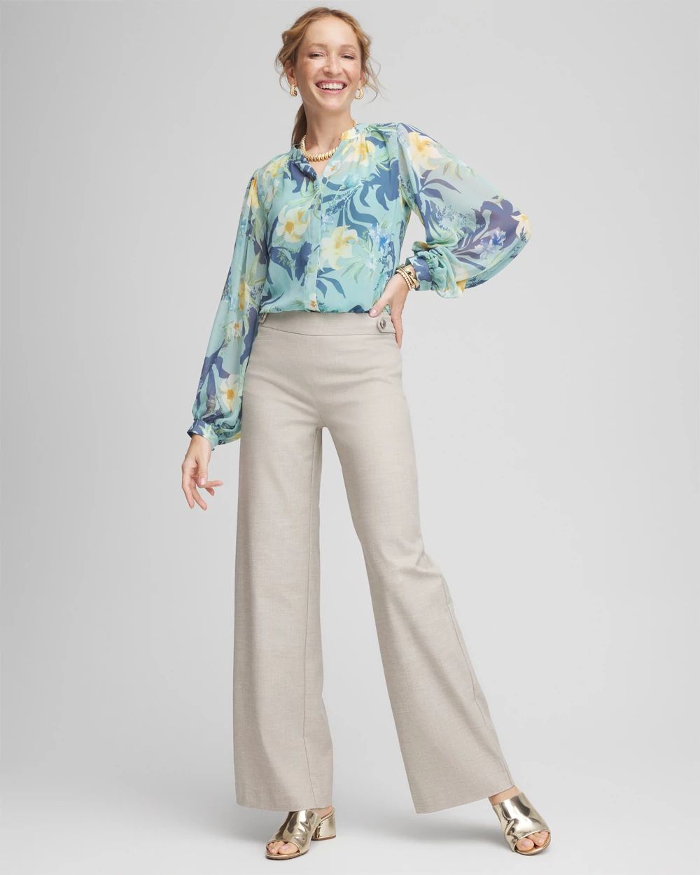 Brigitte™ Wide-Leg Pants | Chico's